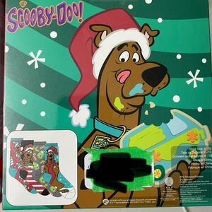 2/50$Scooby-Doo Christmas socks